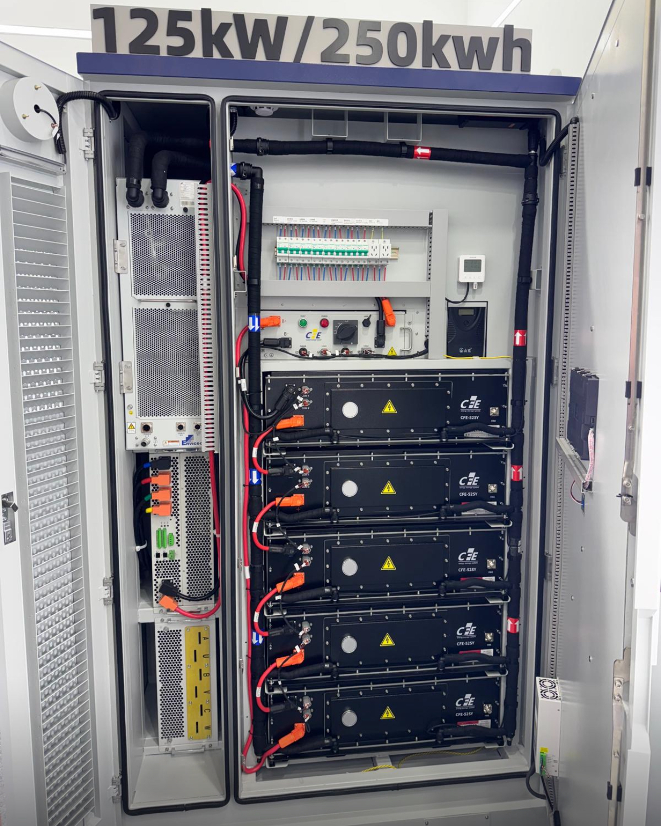 LiFePO4 261kWh + PCS 125kW liquid cooling