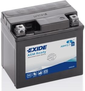 EXIDE Moto akumulator 6Ah, BIKE AGM Ready