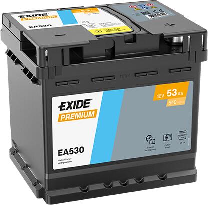 EXIDE Premium 53Ah (EA530)