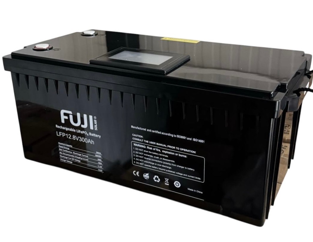 FUJI Li-Ion akumulator LFP-12,8V-300Ah-NEATA sa LCD-om 