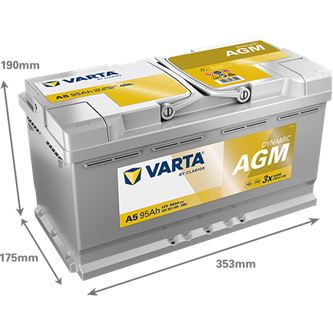 VARTA Dynamic AGM 12V-95Ah - Image 2